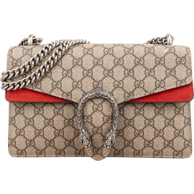 Gucci Monogram GG Supreme Canvas Dionysus Shoulder Bag