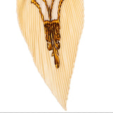 Hermès Mors et Gourmettes Plissé Tuch Scarf