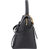 Céline Black Grained Calfskin Belt Handbag