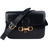 Céline Boxcalf Leather Carriage Triomphe Shoulder Bag