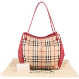 [🔄️B23 / F59] Burberry Haymarket Check Bucket Tote Shoulder Bag - vintageandkickz