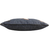 Miu Miu Denim Patch Applique Patchwork Shopper Shoulder Bag