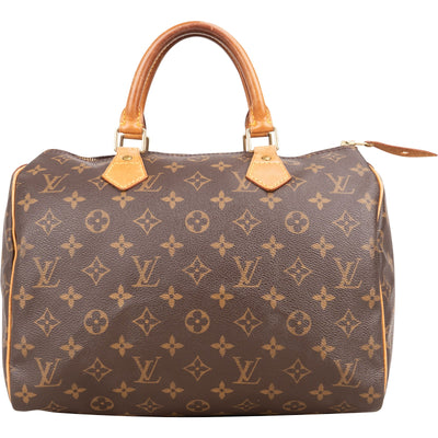 Louis Vuitton Monogram Canvas Speedy 30 Handbag