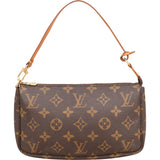 Louis Vuitton Monogram Canvas Pochette Accessoires Handbag