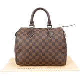 Louis Vuitton Monogram Damier Ebene Canvas Speedy 25 Handbag