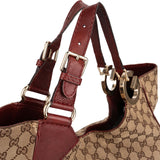 Gucci Monogram GG Canvas Britt Handbag