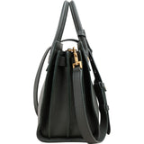Yves Saint Laurent Grained Calfskin Small Sac de Jour Handbag