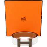 Hermès Reversible Leather H Belt (80)