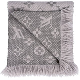 Louis Vuitton Wool Monogram Logomania Schal Scarf