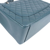 Chanel Quilted Caviar Leather Grand Shopping Tote Jumbo Shoulder Bag