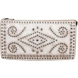Prada Crystal Leather Clutch Bag BP788H
