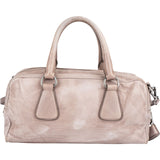 Prada Vitello Antique Leather Bauletto Handbag