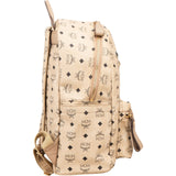 MCM Monogram Visetos Leather Stark Studded Backpack