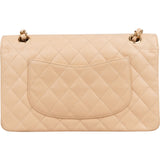 Chanel Quilted Caviar Leather Medium Double Flap Shoulder Bag