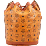 MCM Monogram Visetos Bucket Crossbody Bag