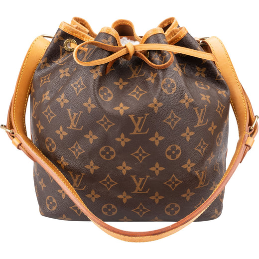 Louis Vuitton Monogram Canvas Sac Noé Petit Shoulder Bag