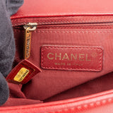 Chanel Quilted Lambskin Boy New Medium Single Flap Crossbody Bag