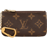 Louis Vuitton Monogram Canvas Pochette Cles Key Pouch Wallet