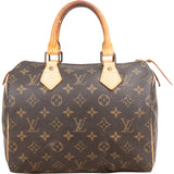 Louis Vuitton Monogram Canvas Speedy 25 Handbag