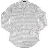 Louis Vuitton Multicolor White LV-Monogram Blouse Longsleeve Shirt (M)