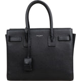 Saint Laurent Grained Leather Sac de Jour Handbag