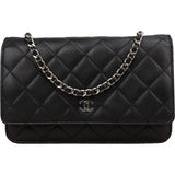 Chanel Quilted Lambskin Wallet on Chain Crossbody Bag