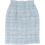 Chanel Blue Tweed Rock Skirt (DE44 / FR46)