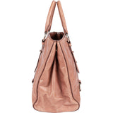 Miu Miu Vitello Lux Leather Handbag