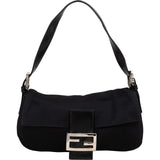 Fendi FF Monogram Baguette Shoulder Bag