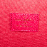 Louis Vuitton Monogram Canvas Limited Illustre World Tour Pochette Felicie Crossbody Bag