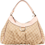 Gucci Monogram GG Canvas Abbey D-Ring Shoulder Bag