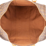 Louis Vuitton Monogram Canvas Keepall 55 Bandoulière Travel Bag