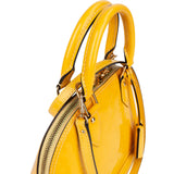 Louis Vuitton Monogram Yellow Vernis  Alma BB Handbag