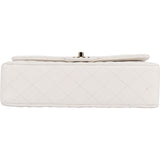 Chanel Quilted Caviar Leather Medium Double Flap Shoulder Bag