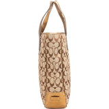Coach Monogram Signature Canvas Tote Handbag