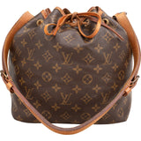 Louis Vuitton Monogram Canvas Sac Noé Petit Shoulder Bag