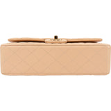 Chanel Quilted Lambskin Medium Double Flap Shoulder Bag