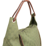 Gucci Monogram GG Canvas Hobo Shoulder Bag