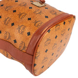 MCM Monogram Visetos Drawstring Bucket Crossbody Bag
