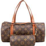 Louis Vuitton Monogram Canvas Papillon Set Handbag