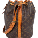 Louis Vuitton Monogram Canvas Sac Noé Petit Shoulder Bag