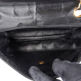 Chanel Quilted Lambskin 24K Gold Single Flap Crossbody Bag