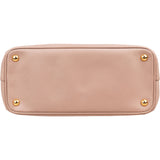 Prada Pink Saffiano Leather Galleria Handbag