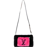 Louis Vuitton Fur Emblem In the City Arm Cuff Crossbody Bag