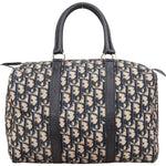 Christian Dior Trotter Monogram Oblique Boston Handbag - vintageandkickz