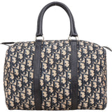 Christian Dior Trotter Monogram Oblique Boston Handbag - vintageandkickz