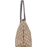 Gucci Monogram GG Supreme Canvas Tote Shoulder Bag