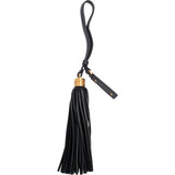 Yves Saint Laurent Black Leather Tassel Bag Charm