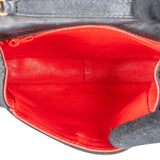 Chanel Quilted Jersey Single Flap Pouch Accessoires Shoulder Bag