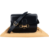 Céline Boxcalf Leather Carriage Triomphe Shoulder Bag